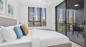 Corde Apartments East brisbane bedroom