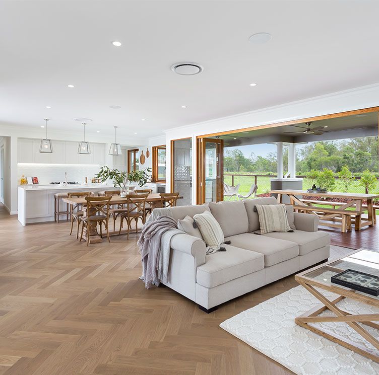 Oracle Homes Living Room New Beith Feature Photo QM Properties