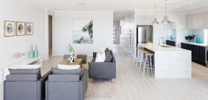 Hallmark Homes Kitchen Living Room Display Home The Lanes